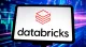 Databricks logo displayed on a digital sign