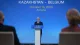 President Tokayev speaking at the Kazakhstan-Belgium Business Council